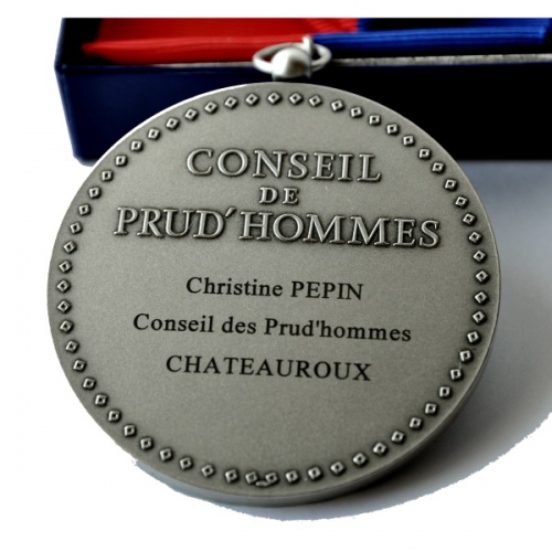 MEDAILLE CONSEIL DES PRUDHOMMES AVEC RUBAN Assesseur CPH 11