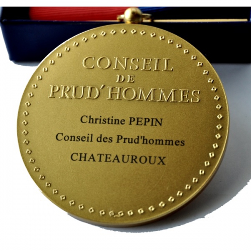 Médaille CONSEIL DES PRUDHOMMES Président CPH 6