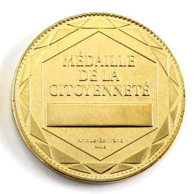 MEDAILLE DE LA CITOYENNETE 34mm 2