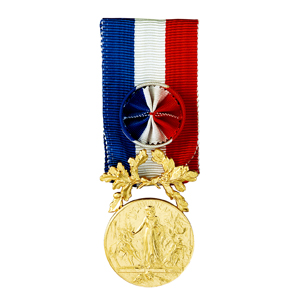 MEDAILLE COURAGE ET DEVOUEMENT or 2