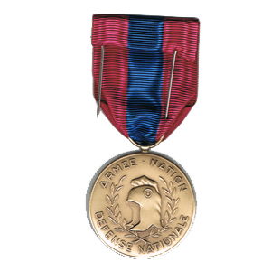 MEDAILLE DE LA DEFENSE NATIONALE BRONZE 3