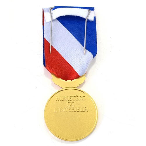 MEDAILLE SECURITE INTERIEURE OR avec écrin inclus. 5