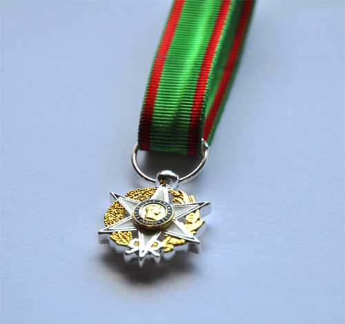 ORDRE DU MERITE AGRICOLE CHEVALIER - reduction ARGENT 2